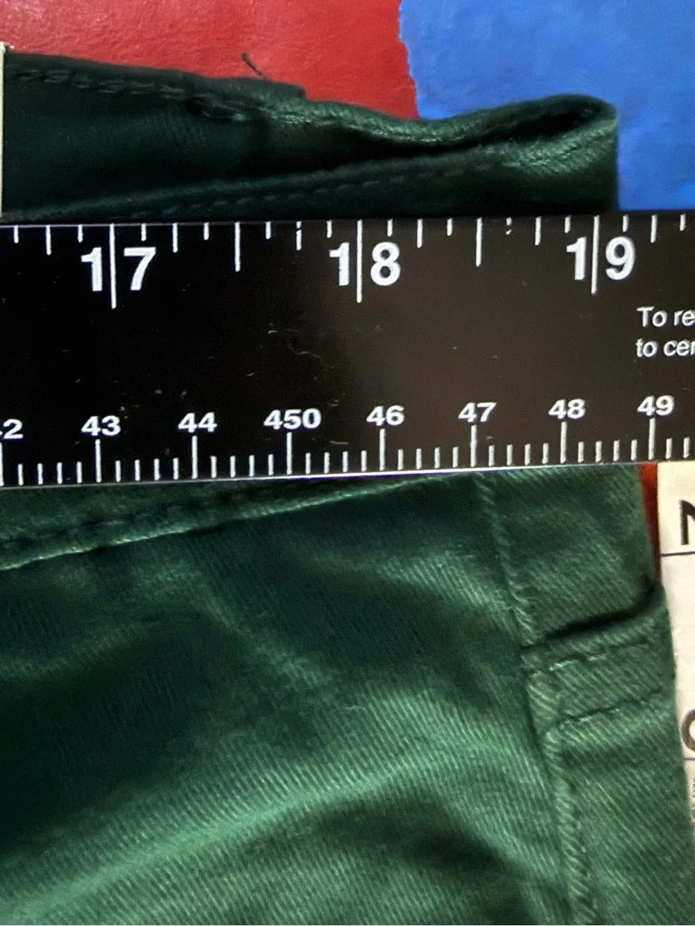 Mnml Men's Dark Green Work-Style Jeans size 36